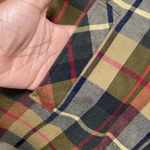 Avoca Collection Jacket Womens Small Plaid Check bomber New Wool made in Ireland - Picture 6 of 14